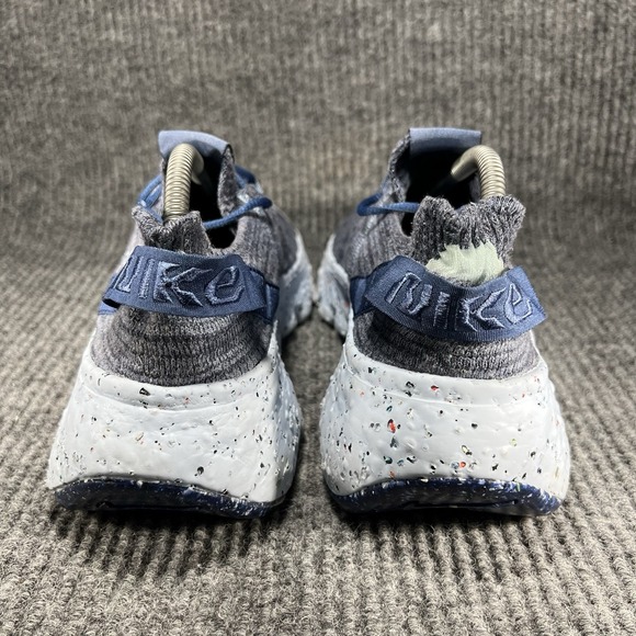 Nike Space Hippie 04 Men's Size 8 Gray Recycled Blue Running Shoes CZ6398-400 - Picture 4 of 11